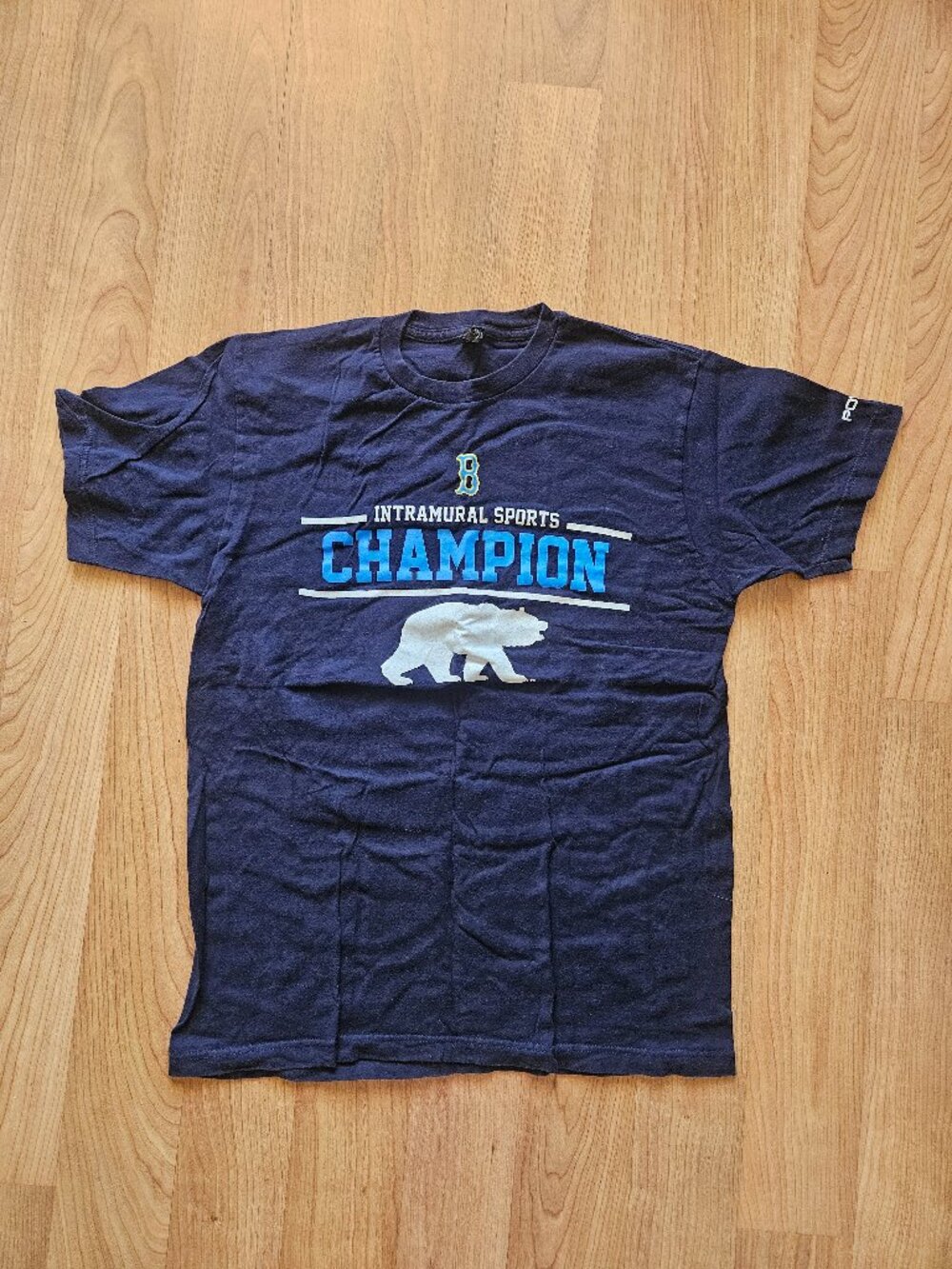 Men's Navy Blue UCLA Intramural Sports Champion Tee - Medium